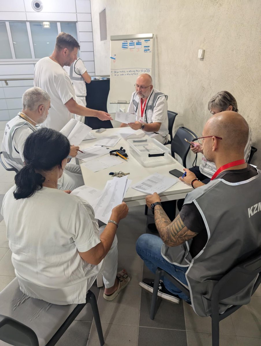 Součástí pondělního cvičení složek IZS #DIVADLO2025 bylo i testování připravenosti nemocnic ošetřit větší počet zraněných. Takhle to vypadalo u nás na urgentu 🚑🆘