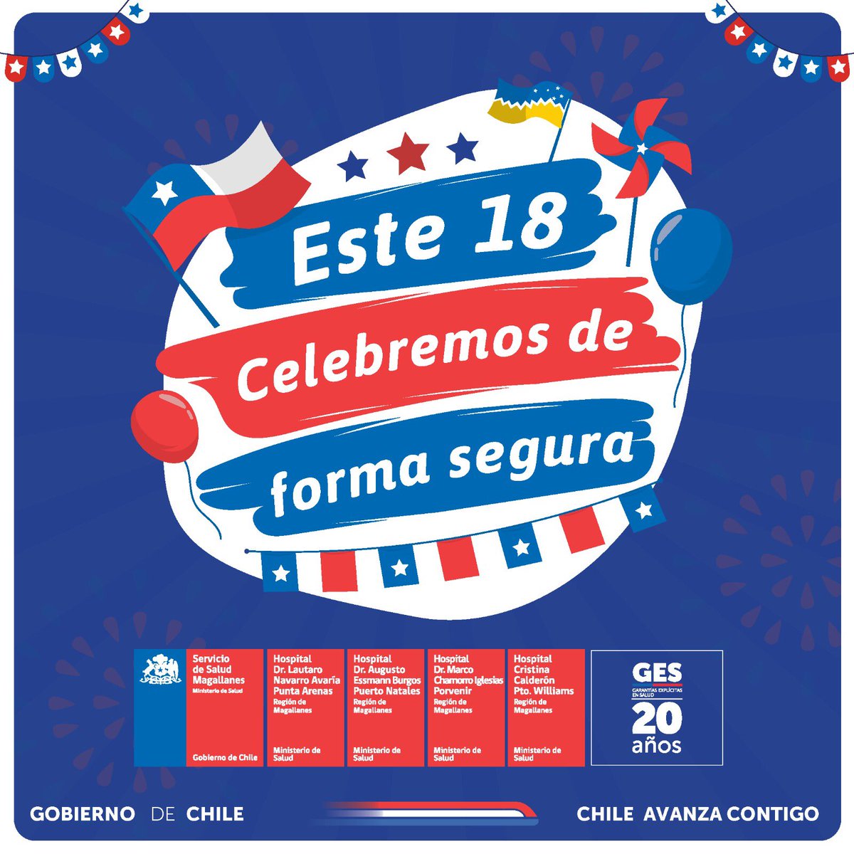 SaludMagallanes's tweet image. 🇨🇱 Este 18 celebremos de forma segura
Las Fiestas Patrias son una ocasión para compartir, disfrutar en familia y con amigos y honrar nuestras tradiciones, pasémoslo bien y cuidémonos entre todos. Sigue estos consejos fundamentales
#18seguro
#cuidemonosentretodos
@SeremiSalud_XII