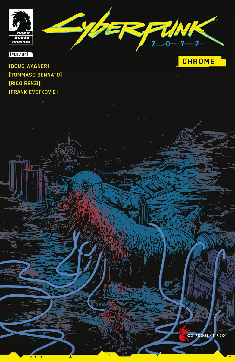 [Exclusive] CYBERPUNK 2077: CHROME Brings Horror to Night City in New Slasher Comic Book Series from Doug Wagner &amp; Tommaso Bennato 

dailydead.com/?p=310411 

<a href="/DarkHorseComics/">Dark Horse Comics</a> <a href="/Doug_Wagner/">Doug_Wagner</a> <a href="/CDPROJEKTRED/">CD PROJEKT RED</a>