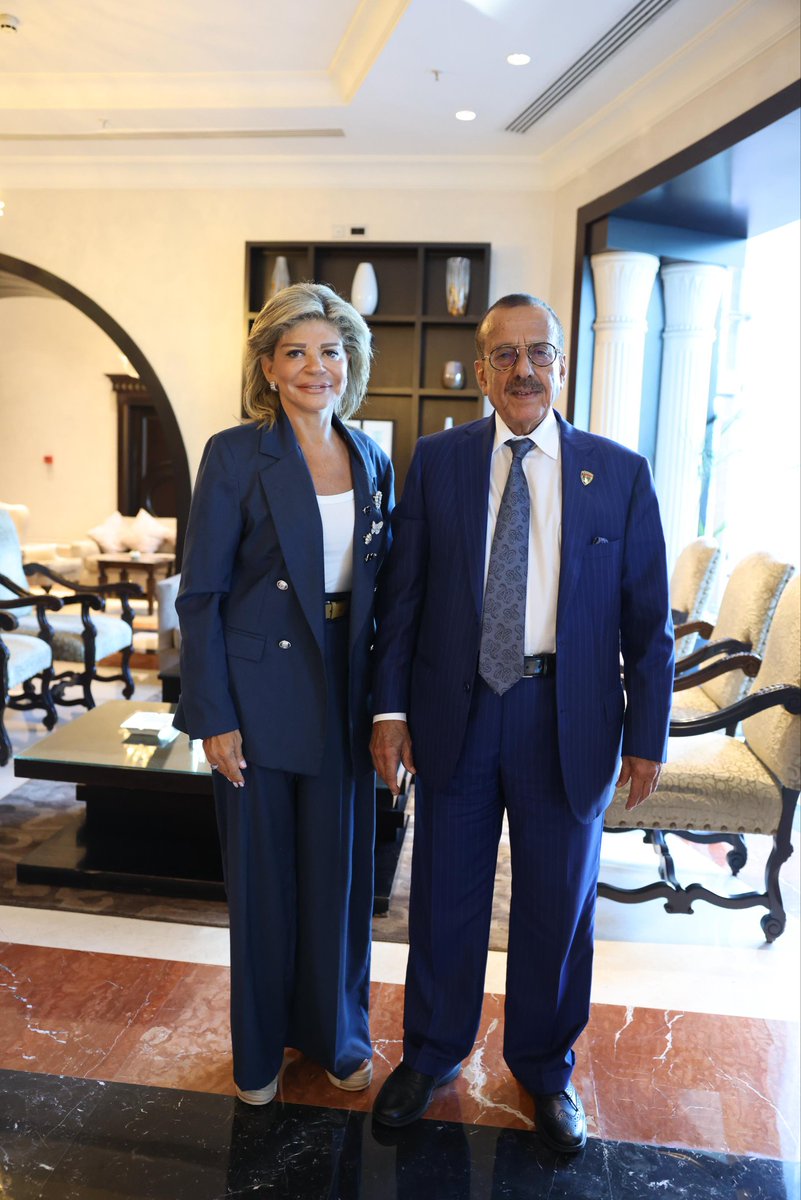 On Friday, September 12, Dr. May Chidiac met with Mr. Khalaf Al Habtoor <a href="/KhalafAlHabtoor/">Khalaf Ahmad Al Habtoor</a> to express her heartfelt appreciation for his unwavering commitment to Lebanon and his continued optimism about the country’s future. Mr. Al Habtoor’s recent decisions, including maintaining