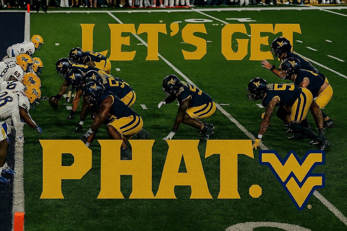 #HailWV 🏈 #GetPhat