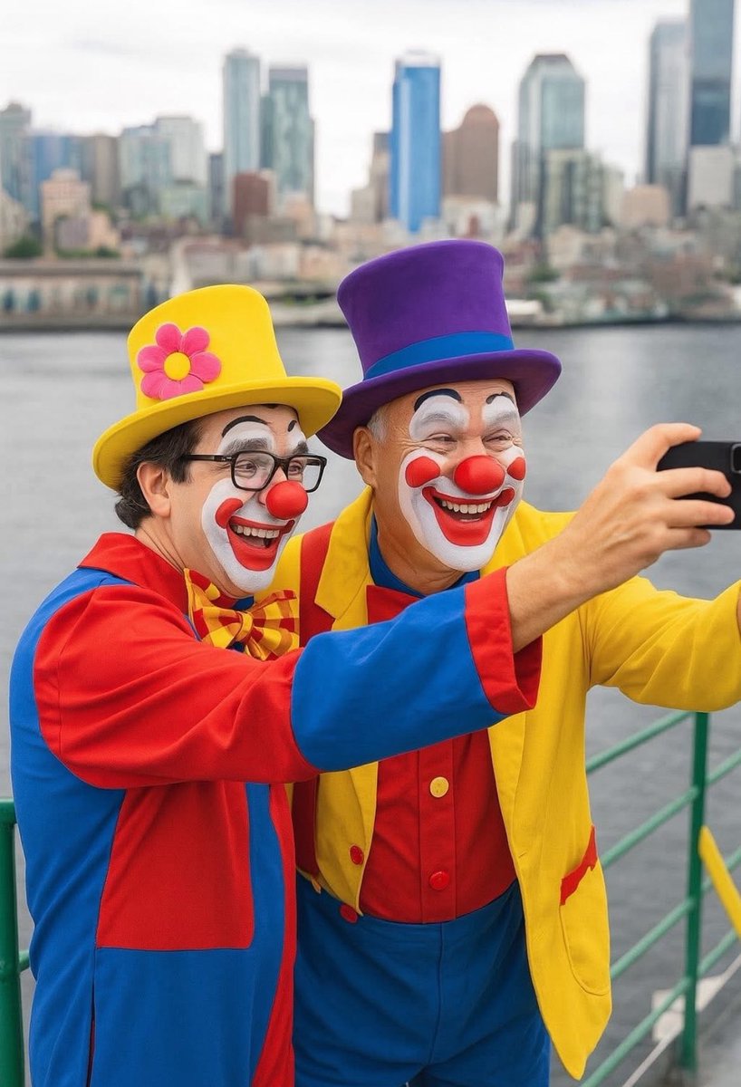 FlagsTed's tweet image. When a clown toots it horn, does it smell funny🤔