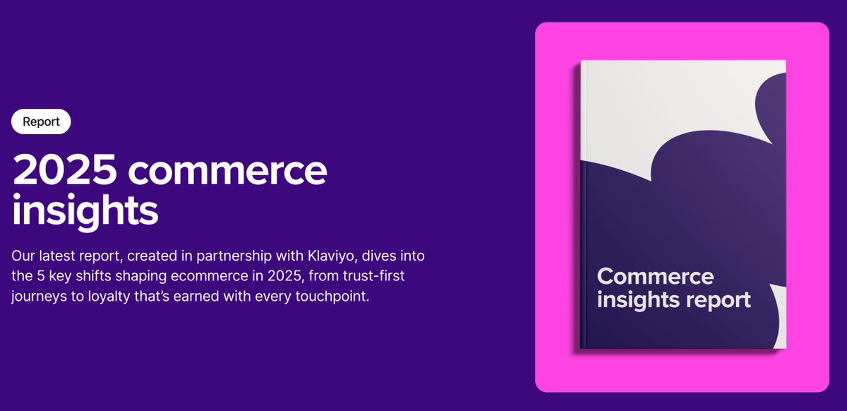 High-value consumer and shopping insights for ecommerce merchants. Joint collab report from <a href="/WooCommerce/">Woo</a> and <a href="/klaviyo/">Klaviyo</a> now live! woocommerce.com/posts/woo-klav…