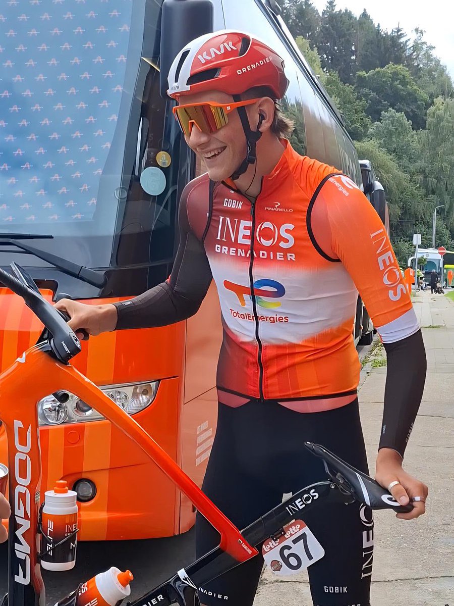 So good to see Joshy back racing.

It’s been a long road back following his crash at the Giro in which he broke multiple vertebrae and his coccyx. He’s worked incredibly hard to get  back and could t be prouder of him.