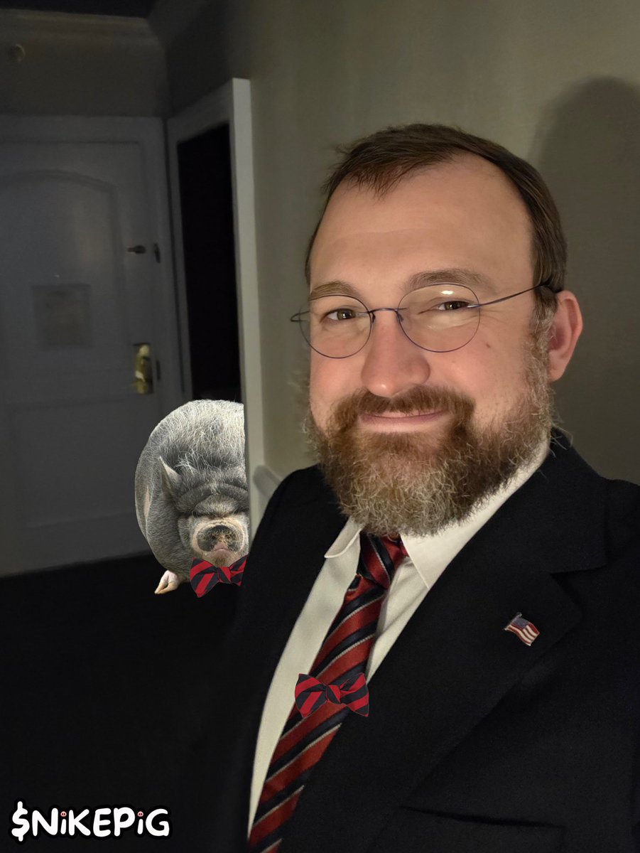 <a href="/IOHK_Charles/">Charles Hoskinson</a> Pops, it’s time to go! We’re late!!

$NIKEPIG