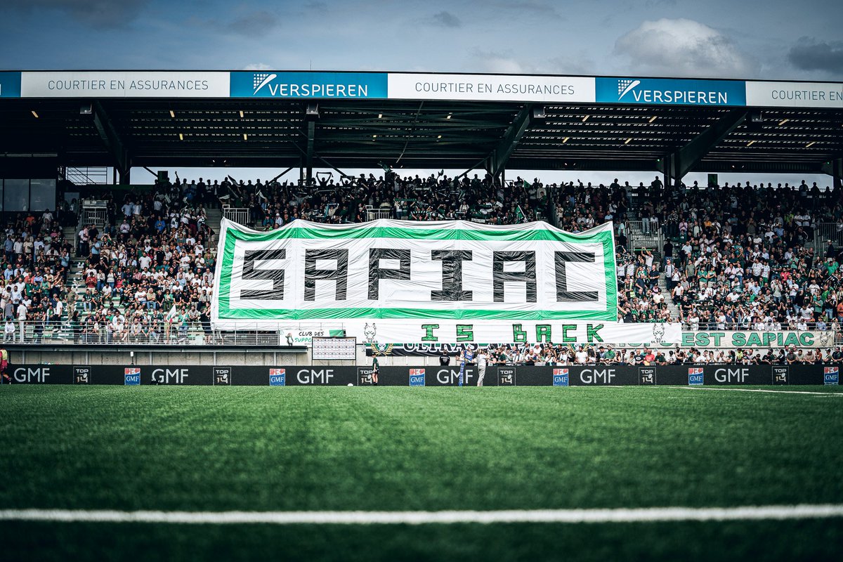 Merci à toutes les personnes qui ont permis la réalisation de ce Tifo ! 🔥💚📢🍻 #SapiacisBack #Top14 
#EnVertEtContreTous 
<a href="/UsmSapiacRugby/">USM Sapiac</a> <a href="/villemontauban/">Ville de Montauban</a> 
<a href="/CanalplusRugby/">CANAL+ Rugby</a> 
<a href="/top14rugby/">TOP 14 Rugby</a>