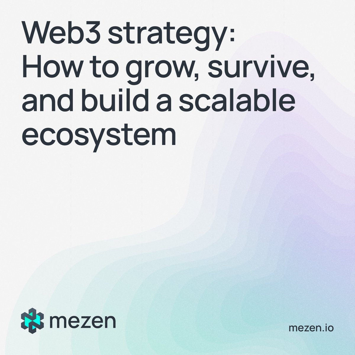Growth slows. KPIs flatline.
The team works harder, but progress feels random.

This isn’t a product issue — it’s a strategy gap.

Read our new article on building a framework for scalable Web3 growth →  bit.ly/3VRTIon