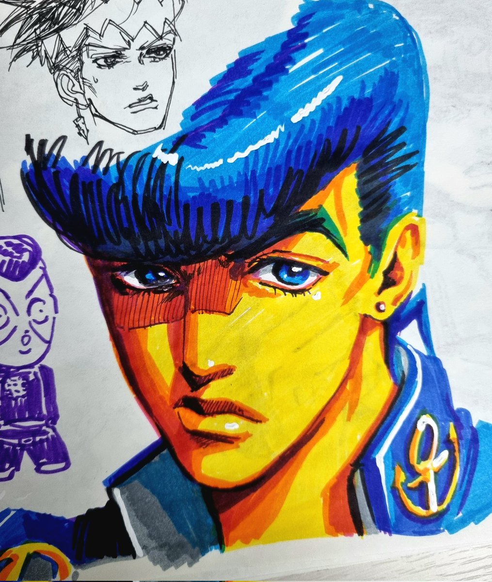 다이소 싸인펜으로 그림