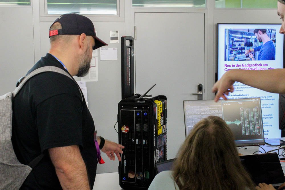 nextcomputing's tweet image. We’re proud to have been part of NixCon 2025 with @AmpereComputing. The Nexus with Ampere was on display leveraging Ampere Altra ARM-based processors and NixOS for AI inference, cyber defense, data analytics, and edge computing. #NixOS #EdgeComputing #CyberDefense
