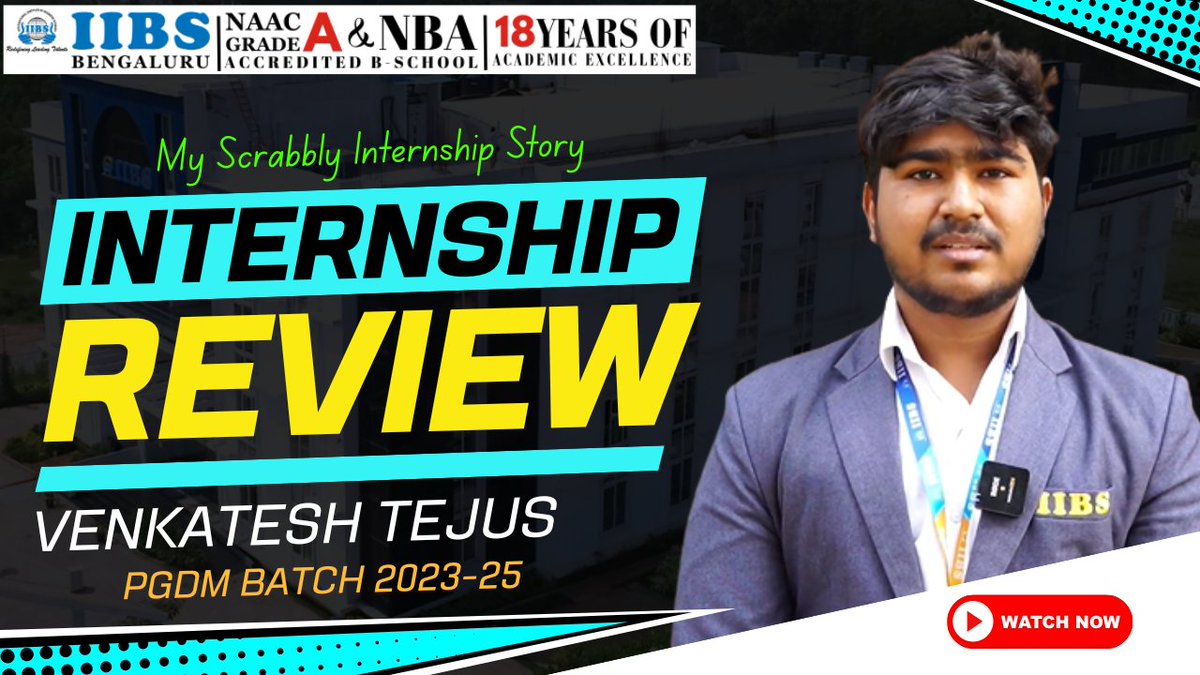 iibsonline's tweet photo. My Scrabbly Internship Story | Venkatesh Tejus PGDM (Batch 2023-25) | IIBS Bengaluru https://t.co/UjvqxeDQS2
#InternshipExperience #MarketingJourney #DigitalMarketing #LinkedInOptimization #ProfessionalGrowth #CareerDevelopment #ContentMarketing #NetworkingSkills https://t.co/kEwSJSpVEc