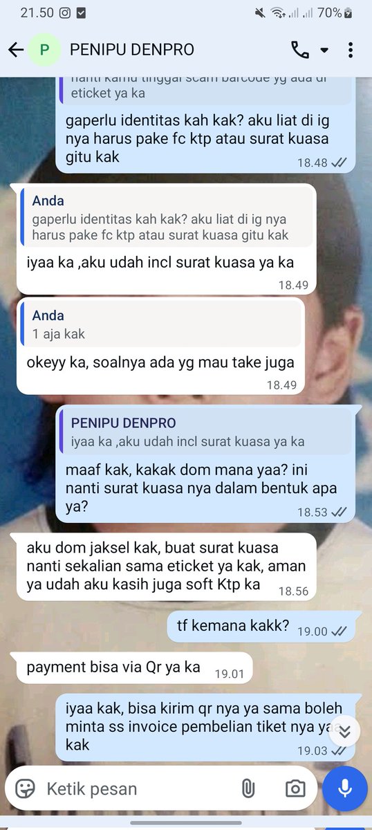 naaantii's tweet image. (help rt &amp;amp; report)
SCAMMER TIKET DENTAL PROJECT
MARIGOLD VIP

@ashelynorics
QRIS a.n WARUNG JALI-JALI / WARUNG KANG RUDI
 
tag. wts wtb yovie&amp;amp;nuno reality club tulus hivi fakultas gigi fkg ugm denpro jogja