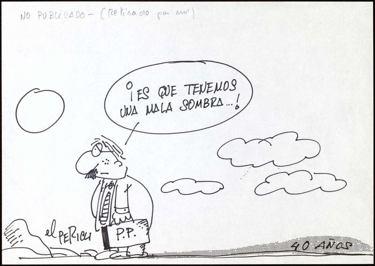 Aznar es un mala sombra.