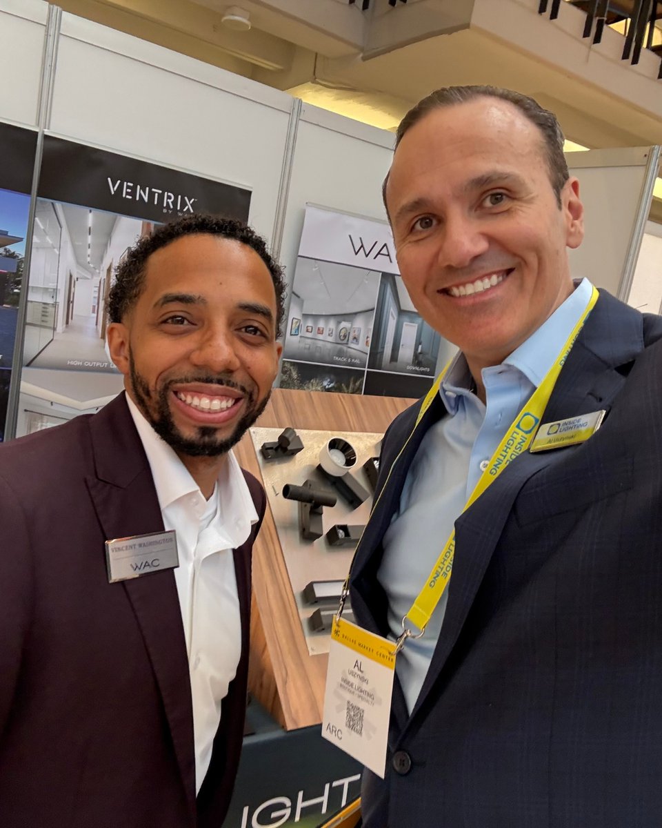 WAClighting's tweet photo. Final day @archlightsummit @DallasMarket #ArchLIGHT to explore architectural lighting solutions and innovative smart fans to elevate residential and commercial spaces. #DallasMarket #ArchLIGHT #ArchLIGHT25 #WACgroup #lighting #interiordesign @InsLighting https://t.co/N9OTpNItXC