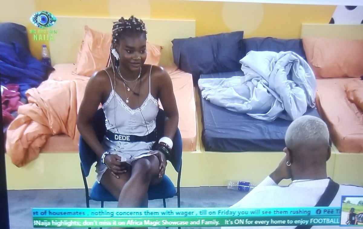 Big brother Dede wants to the truth 😁😁😁
#BBNaija #BBNaijaseason10