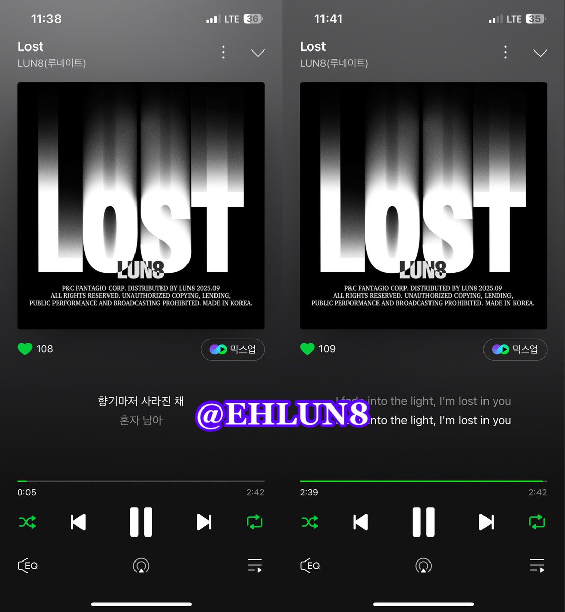 화이팅.ᐟ

#루네이트 #LUN8 #러베이트 #LUV8
#LOST #로스트 
#LUN8_LOST_TIMEATTACKEVENT