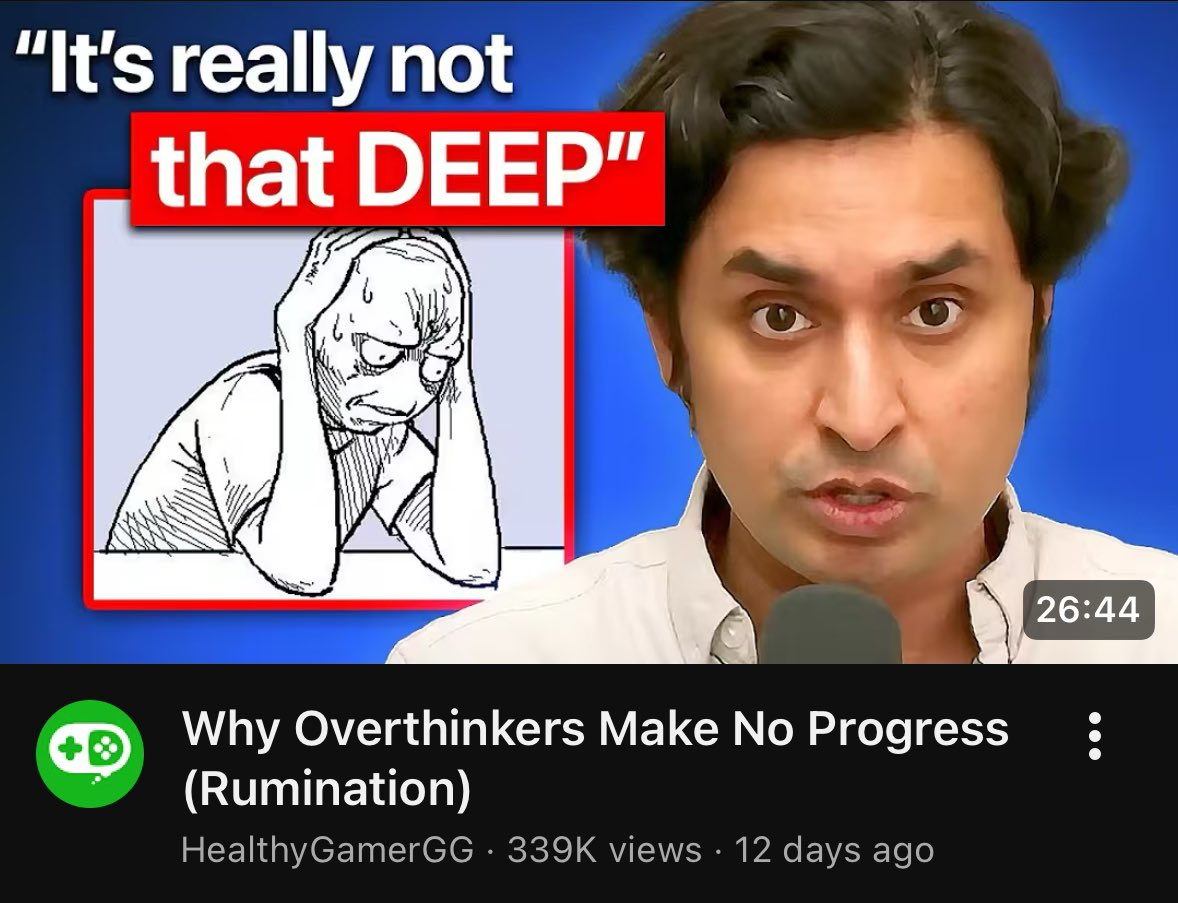 overthinking is killing your potential