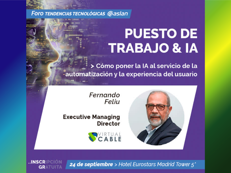 VirtualCable_'s tweet image. 📅 El 24 de septiembre participaremos en el #ForoASLAN «Puesto de trabajo &amp;amp; IA»

🔐 Con #UDSEnterprise, controlamos el acceso a agentes de #IA para garantizar recomendaciones alineadas con los objetivos empresariales

Consulta la agenda: aslan.es/actividades/fo…

#DigitalWorkplace