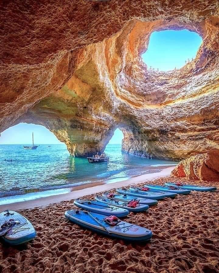 Benagil sea cave, Portugal..