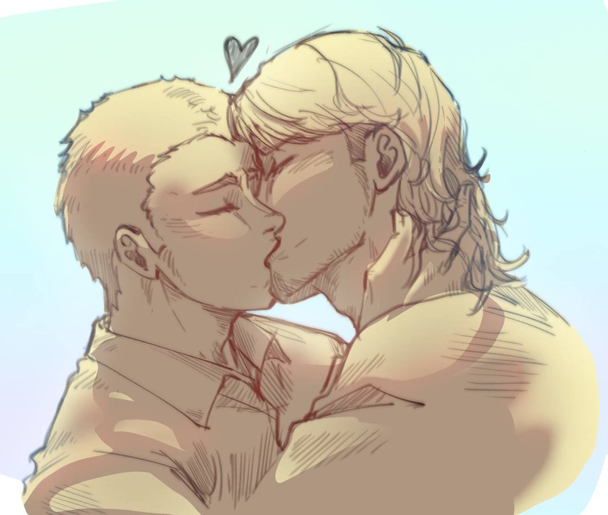 kleversay's tweet photo. #jeancon kiss https://t.co/JdVopkay4f