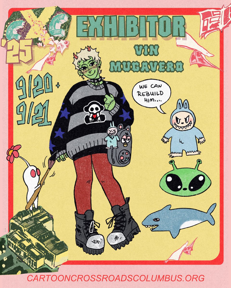 g4rbagepatch's tweet image. here we go! another cxc this weekend! come see my creatures... maybe even let me build you one...?