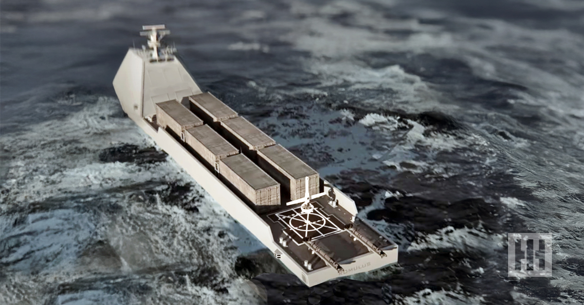 The #UUV REMUS now has a twin, as <a href="/WeAreHII/">HII</a> announces a #USV named ROMULUS.

The ROMULUS 190 is a modular, AI-enabled #unmanned vessel, with a reconfigurable design for counter #UAS, #ISR, strike operations, and the launch and recovery of #UUV and #UAV. | bit.ly/3Vd8NRq