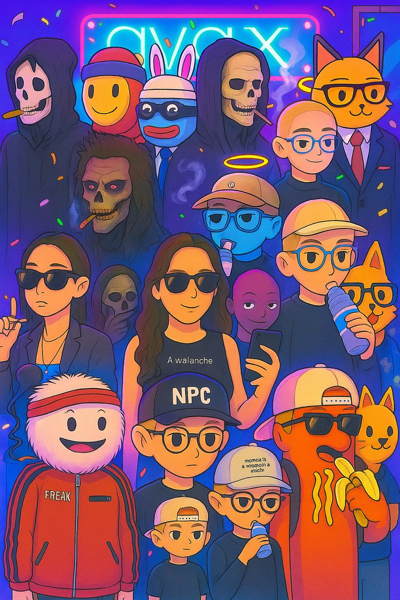 JayR (@jayr3o5) on Twitter photo Welcome to <a href="/avax/">Avalanche🔺</a> <a href="/__arielle__/">Arielle Pennington</a>
Hope you enjoy the good vibes, here is a PG version hello from the squad!! Welcome to <a href="/avax/">Avalanche🔺</a> <a href="/__arielle__/">Arielle Pennington</a>
Hope you enjoy the good vibes, here is a PG version hello from the squad!!