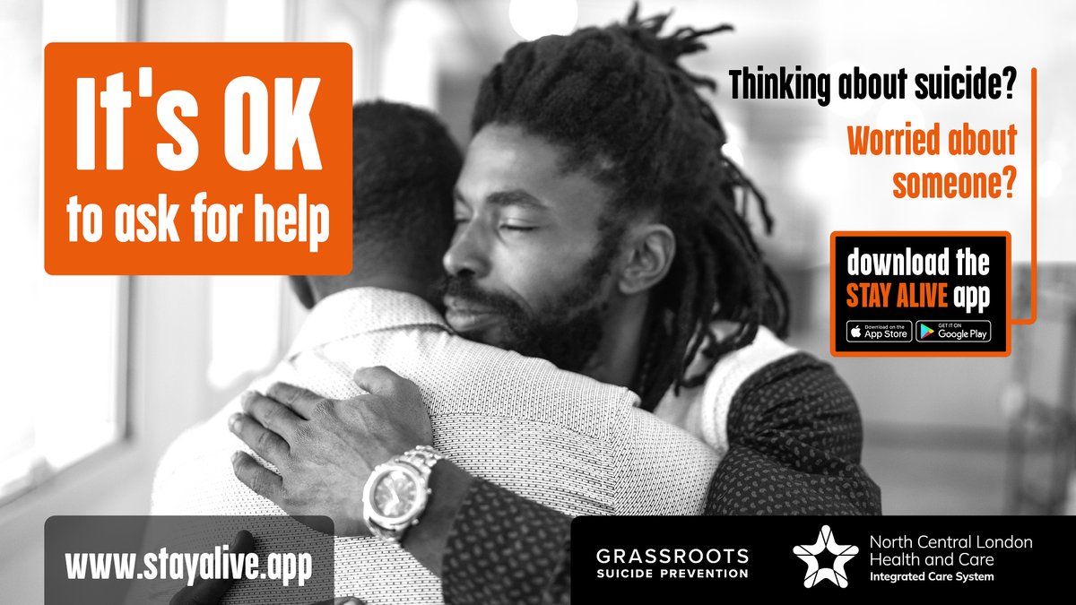BarnetCouncil's tweet image. If someone you love is thinking about suicide, you may not know what to say or who to ask for help. Download the Stay Alive App. Available on Google Play, Apple App Store or online at stayalive.app. #ItsOkToAskForHelp