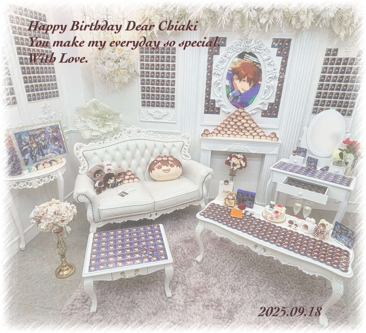 mirin_ha_osake's tweet photo. ✼••┈┈┈┈┈┈┈┈┈┈┈┈┈┈••✼

　　    ✧ 𝑯𝒂𝒑𝒑𝒚 𝑩𝒊𝒓𝒕𝒉𝒅𝒂𝒚✧
                     𝑪𝒉𝒊𝒂𝒌𝒊.𝑴

                     𝟐𝟎𝟐𝟓.𝟎𝟗.𝟏𝟖

✼••┈┈┈┈┈┈┈┈┈┈┈┈┈┈••✼

#守沢千秋誕生祭2025
#守沢千秋生誕祭2025 https://t.co/HcY4qShWVN
