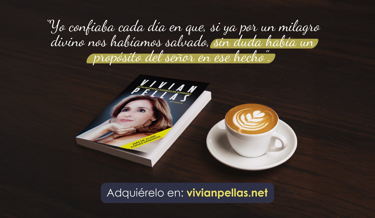 “Yo confiaba cada día en que, si ya por un milagro divino nos habíamos salvado, sin duda había un propósito del señor en ese hecho”. – Vivian Pellas

Adquiere ahora en: vivianpellas.net 📚

#convirtiendolagrimasensonrisas #nicaragua #aproquen #vivianpellas