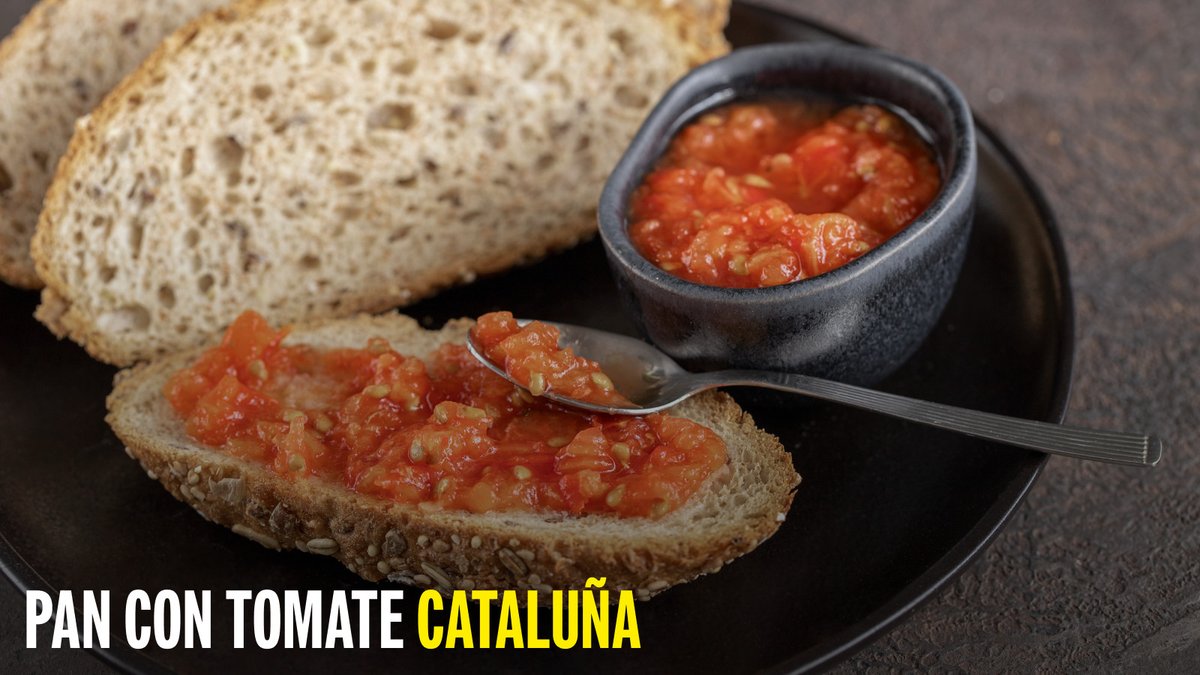 EspanaEnLatam's tweet image. Pan restregado con tomate maduro, aceite de oliva y sal🧂El clásico catalán que lo acompaña todo 🧀🥓

#VisitaEspaña #España #Cataluña #Barcelona #GastronomíaEnEspaña #SaboresDeEspaña