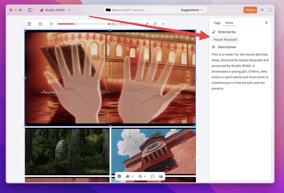 Cool update: <a href="/kosmik_app/">Kosmik</a> now knows the author, director, or co-authors of a film, paper, article or book!