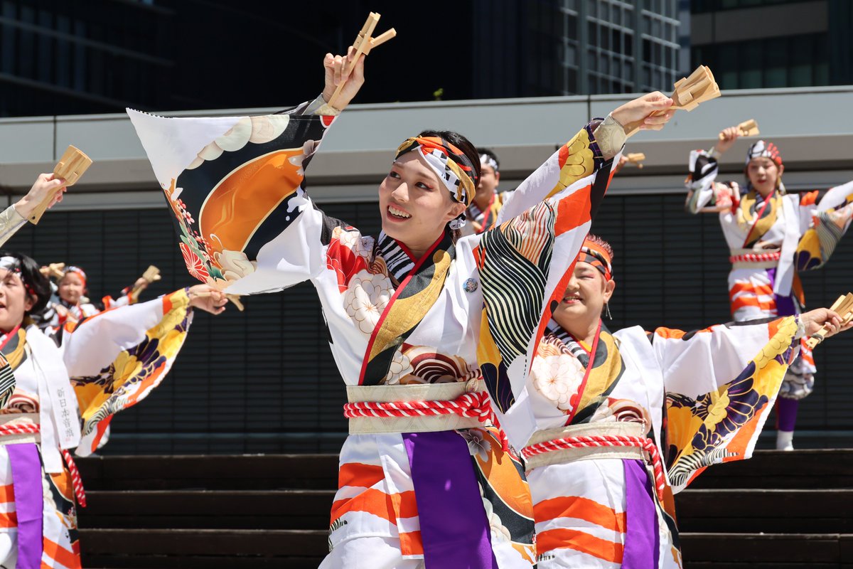 mk402003's tweet image. にっぽんど真ん中まつり2025　名古屋駅前JRタワーズガーデン会場　日進市商工会FEST　さん　の写真です。（１／４）

#日進市商工会FEST
#日進市商工会
#FEST
#にっぽんど真ん中まつり2025
#どまつり2025