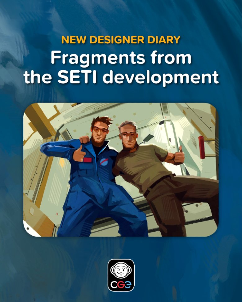 czechgames's tweet photo. ''When starting to write this article, the plan was to focus on balancing SETI and its upcoming expansion...'' 💭 New Designer Diary is out now!
Read it here: https://t.co/dp6d79UEk0
#SETI #CGE #CzechGames https://t.co/Q6bzrGm4og