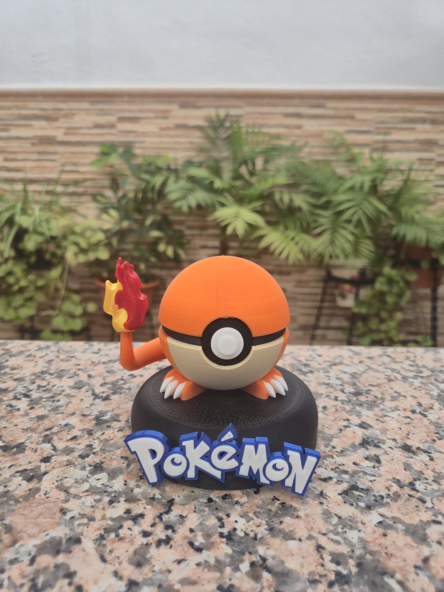 a3dexprint's tweet photo. Pokeball Charmander impresa en 3D. 💥 

¿Eres fan de Pokemon? Obten estás Pokeball personalizadas para decorar tu estanterías o zona gamer. 🕹🔝
🔹Perfectas para coleccionistas y fans de la saga

📩 Pregunta sin compromiso

#Pokemon #charmander https://t.co/2u3WW1pOvo