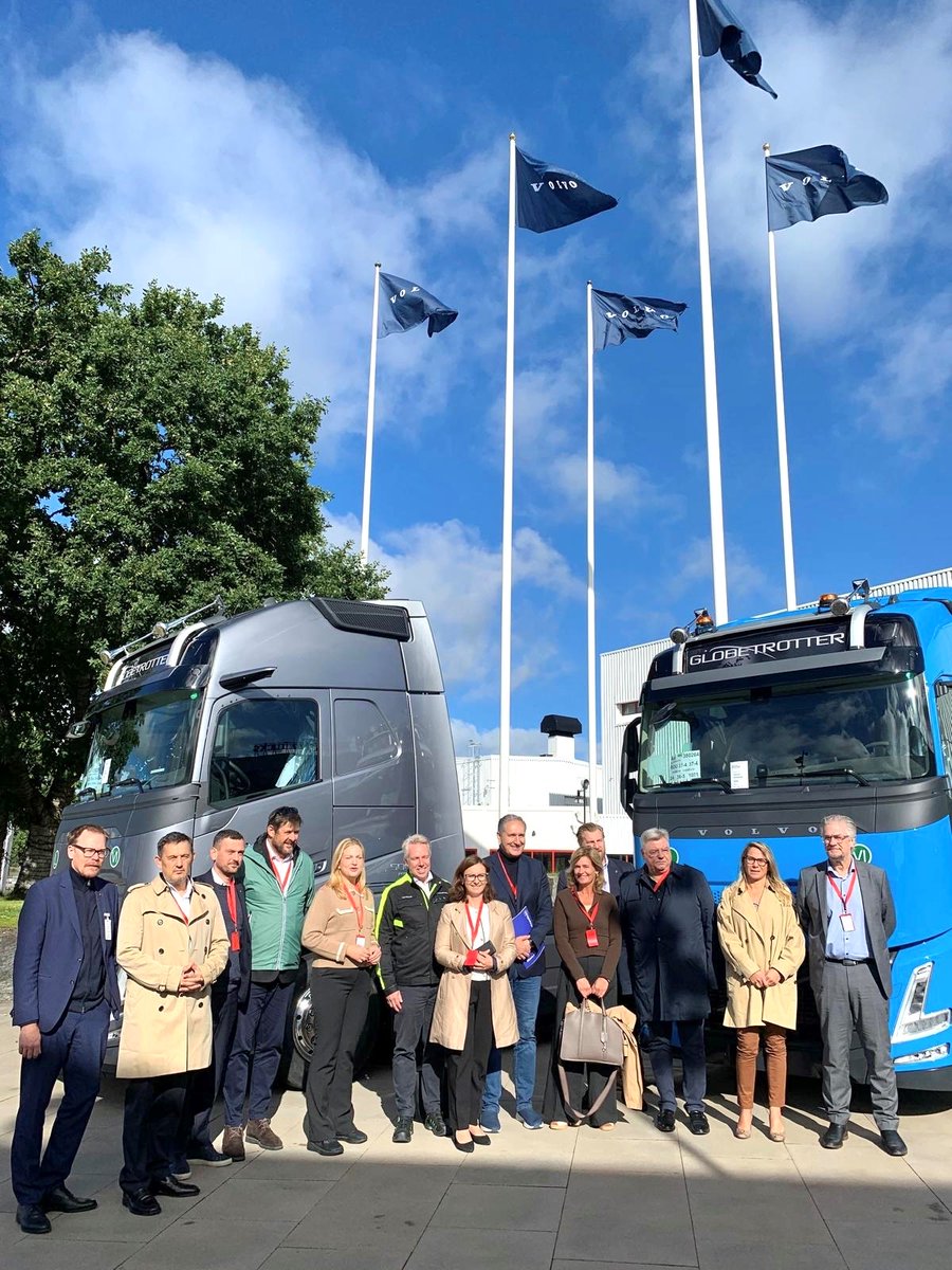 Final day of <a href="/EP_SingleMarket/">IMCO Committee Press</a> mission to 🇩🇰&amp; 🇸🇪 started with a visit to 🇸🇪 Volvo Trucks Tuve 🚛 to exchange on challenges &amp; opportunities for the 🇪🇺 EU manufacturing, competitiveness &amp; innovation.