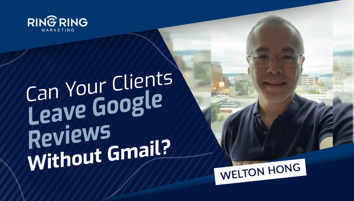 weltonhong's tweet image. If you’ve ever lost a 5-star review because someone didn’t “have Gmail,” you’ll want to see this.

youtube.com/watch?v=i7GphH…

#GoogleReviews #ReputationStrategy #DigitalTips