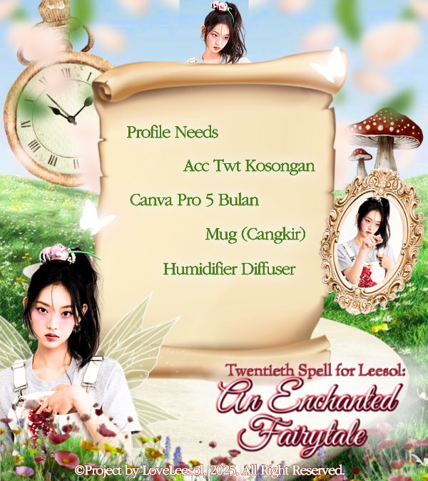 ⠀
⊹ ࣪ ˖  The fairies wrote their twentieth spell in the skies of wonderland and from its shimmer fell a secret gift, offered gently through this 𝗴𝗶𝘃𝗲𝗮𝘄𝗮𝘆. Follow each step, trace every rule, and find the secret path within this tale. 🍄
⠀