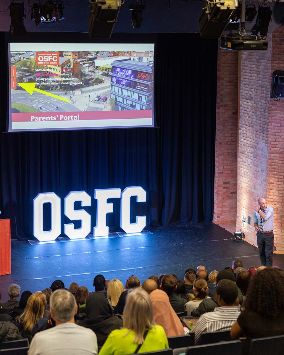 OSFC_Info's tweet image. Last night, we held our New Parents&apos; Welcome Evening. It was great to see our lecture theatre full of eager parents and carers keen to learn more about how to support their child whilst at OSFC.

Don&apos;t forget to create your parents account on Cedar

#WeAreOSFC