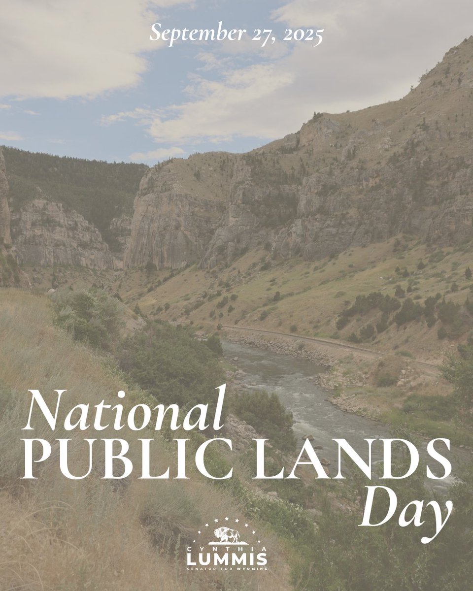 Public lands represent America's greatest treasures, offering opportunities for all. Multiple use management is a balanced &amp; responsible approach to honor how the people of Wyoming connect w/ lands - from hunting, fishing, &amp; recreation to mineral extraction &amp; energy development.