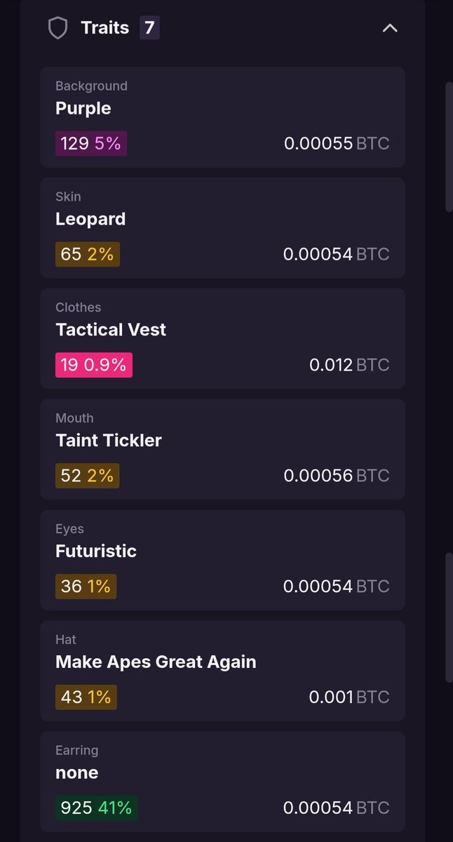 🧪 iBeToKeN 🦄 (@xxibetokenxx) on Twitter photo <a href="/OrdiMutants/">🧪OrdiMutants</a> is showing traits now.
MAGA
"Make Apes Great Again"
Ordimutant 915 is looking pretty slick 👌 <a href="/OrdiMutants/">🧪OrdiMutants</a> is showing traits now.
MAGA
"Make Apes Great Again"
Ordimutant 915 is looking pretty slick 👌