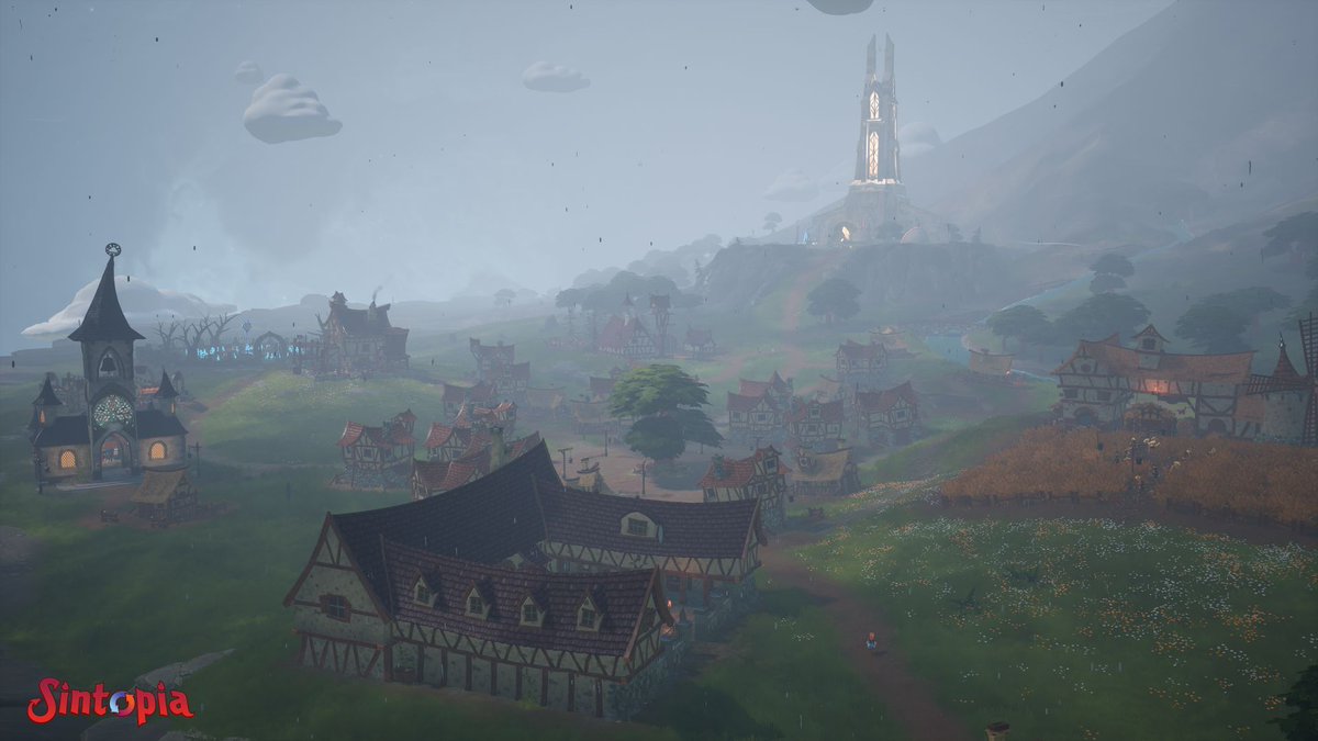 SintopiaGame's tweet image. We&apos;re adding weather variations to Sintopia so our partners at Team17 can feel right at home. 🌧️