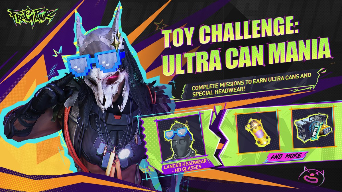 Ultra Can Mania kicks off Sept 17, 9 PM PT!
Complete missions, stack up Ultra Cans, and unlock a special headwear!