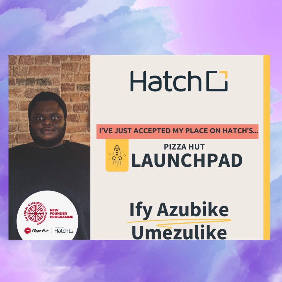 Excited to announce that I’ve joined the Hatch Enterprise Launchpad Program in collaboration with <a href="/pizzahutuk/">Pizza Hut UK</a>’s New Founders Program! 🚀

Big step forward for @Glowcheckhealth as we reimagine sexual health for a new generation. 💜