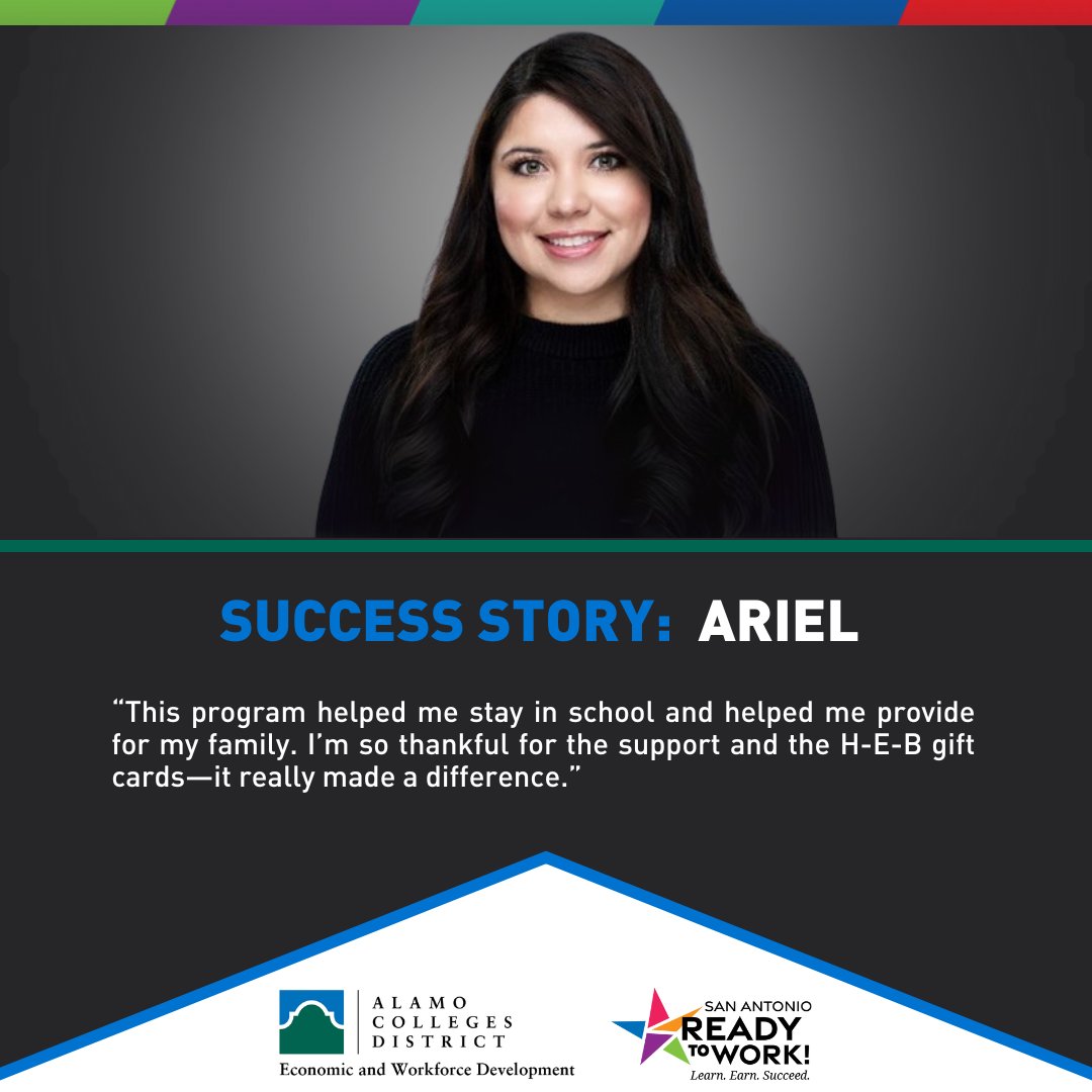 🎉 Success Story Spotlight! 🎉
 We’re proud to celebrate our amazing graduate, Ariel, who recently completed the Dental Hygiene, A.A.S.!
Through hard work and dedication, she has landed an exciting new role as a Dental Hygienist. 🦷
#SAReadytoWork  #WorkforceReady  #RTW