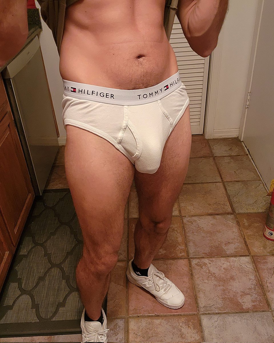Showing my friend my #tightywhities 😌