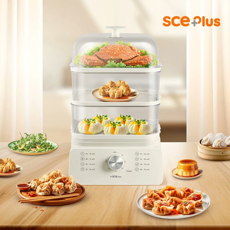 ThEGuN35's tweet image. 🍴 SCE Plus หม้อนึ่งอาหารไฟฟ้า 3 ชั้น 12 ลิตร
แรง นึ่งเร็ว ใช้งานง่าย รับประกัน 2 ปี!
ลด 54% เหลือ ฿739 เท่านั้น
สั่งซื้อเลยที่ Shopee
📌s.shopee.co.th/8UzcUpYV4w

#หม้อนึ่งอาหาร #SCEPlus #Shopee