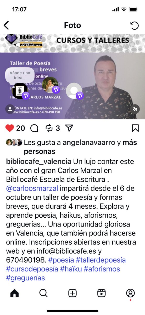 Carlos Marzal (@marzalcarlos) on Twitter photo 