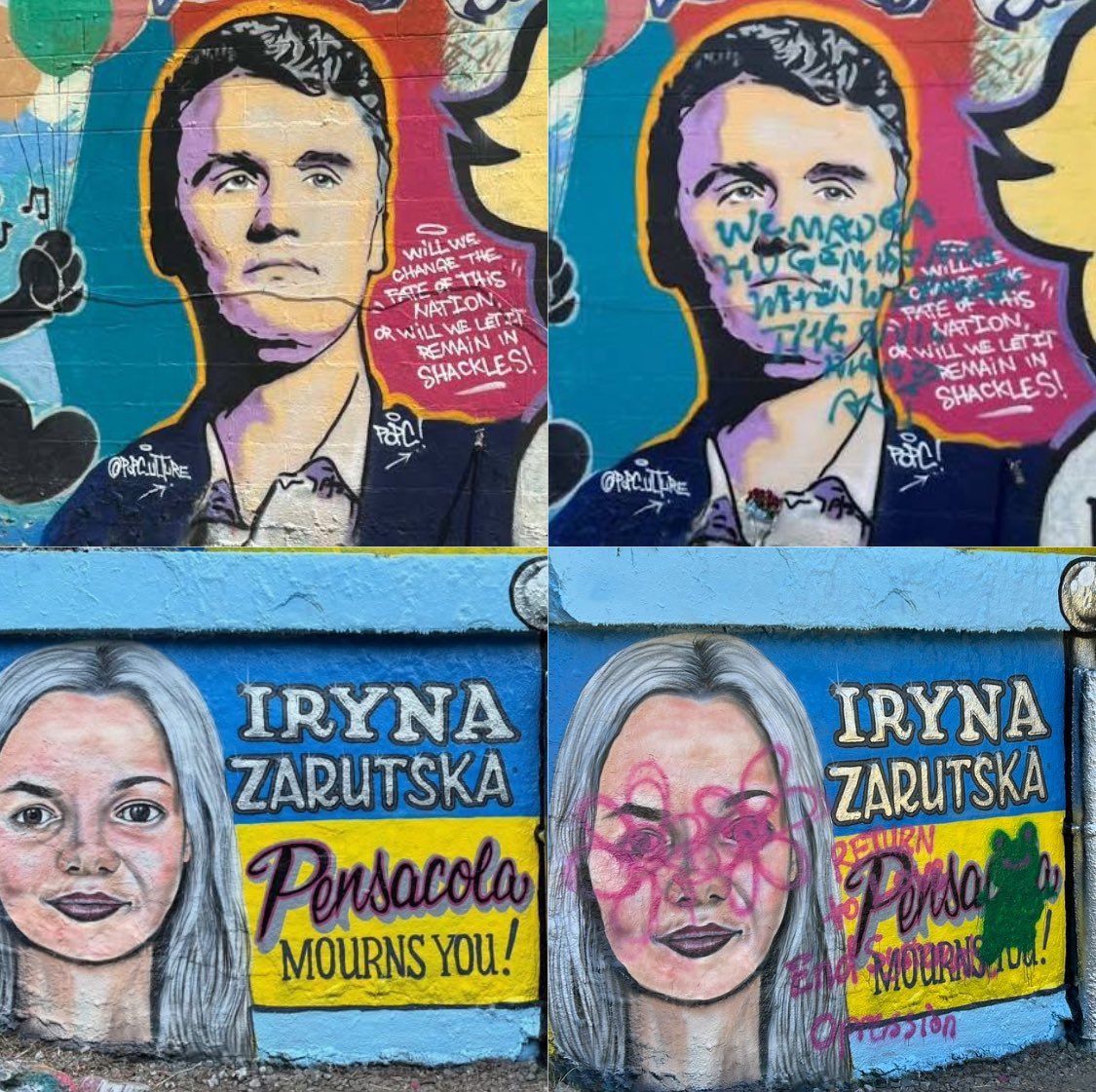 Inevitable China (@inevitablechina) on Twitter photo <a href="/Rightanglenews/">Right Angle News Network</a> They are defacing memorials to Charlie Kirk and Iryna Zarutska nationwide.
This is how comfortable these people have gotten. This is how much they hate you. <a href="/Rightanglenews/">Right Angle News Network</a> They are defacing memorials to Charlie Kirk and Iryna Zarutska nationwide.
This is how comfortable these people have gotten. This is how much they hate you.