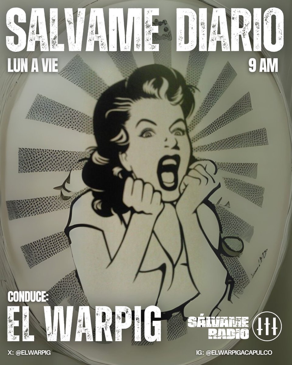 Y el mundo otra vez.
 
🎙️ Ponle a #SálvameDiario con <a href="/elwarpig/">WARpig</a>

En vivo a las 9 AM — y si no llegas, lo resucitamos.

🗣️ RT si despertar ya es suficiente esfuerzo.

  salvameradio.com/links