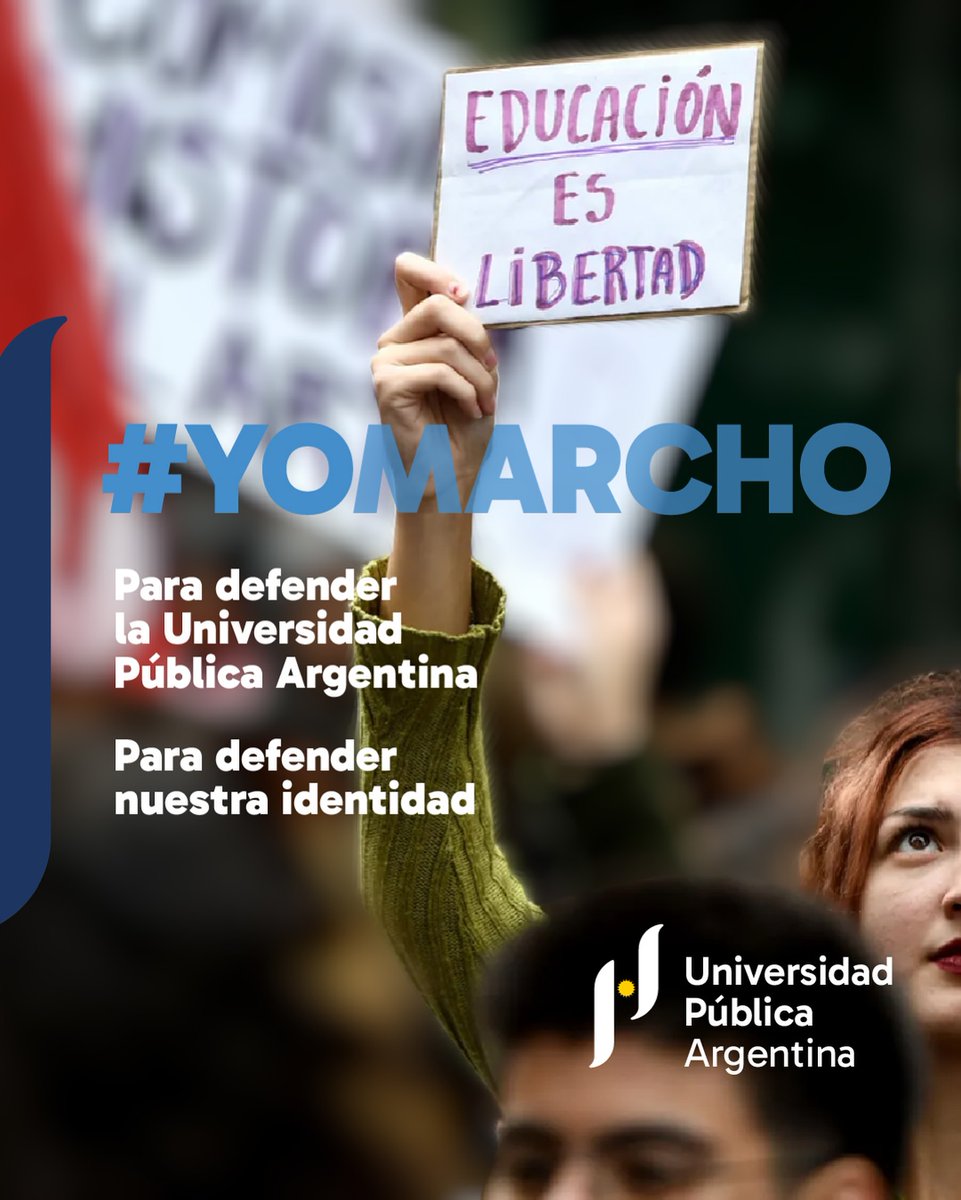 HernanOckstat's tweet photo. Es con más ciencia y educación —no con menos.

👉 https://t.co/w0YIZKF7Jn

#YoMarcho #UniversidadPublica #NoAlVeto #MasCienciaMasFuturo #universidadpublicasiempre https://t.co/VqPXTNqMtQ